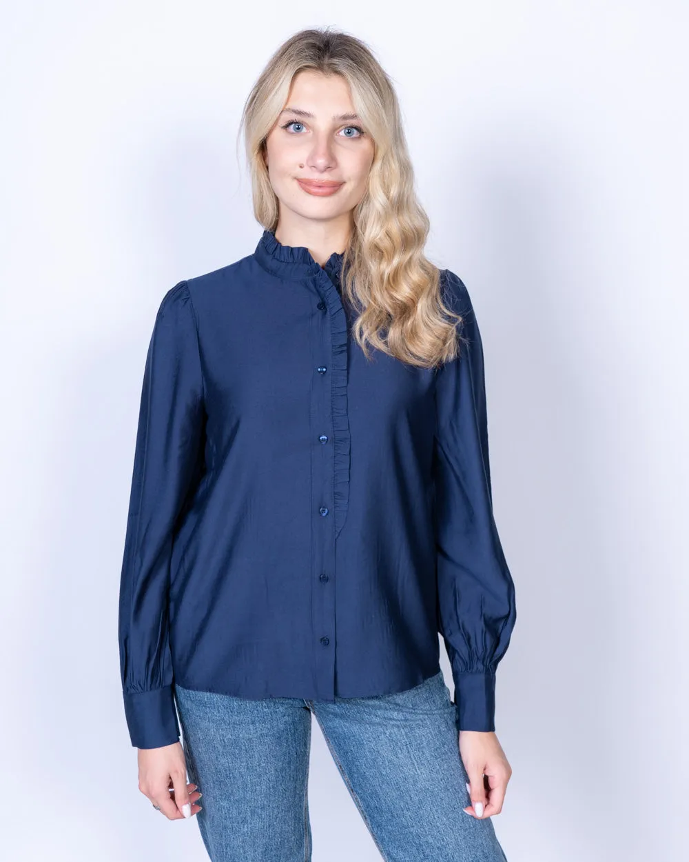 CAMICIA KARLANI BLU