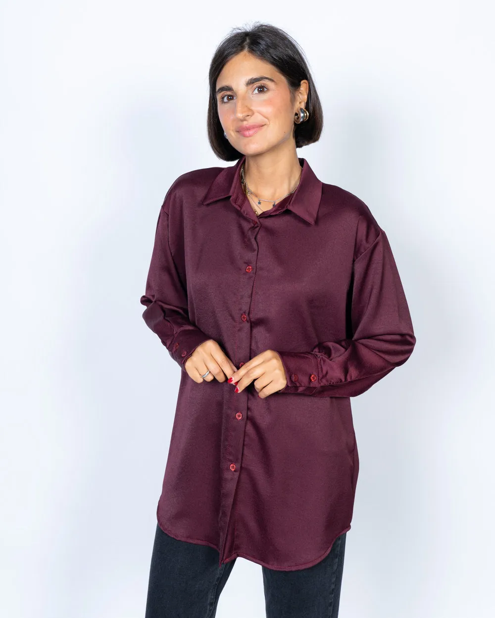 CAMICIA TORINO BORDEAUX
