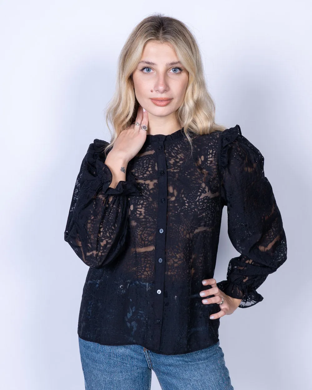 CAMICIA YARROW NERO