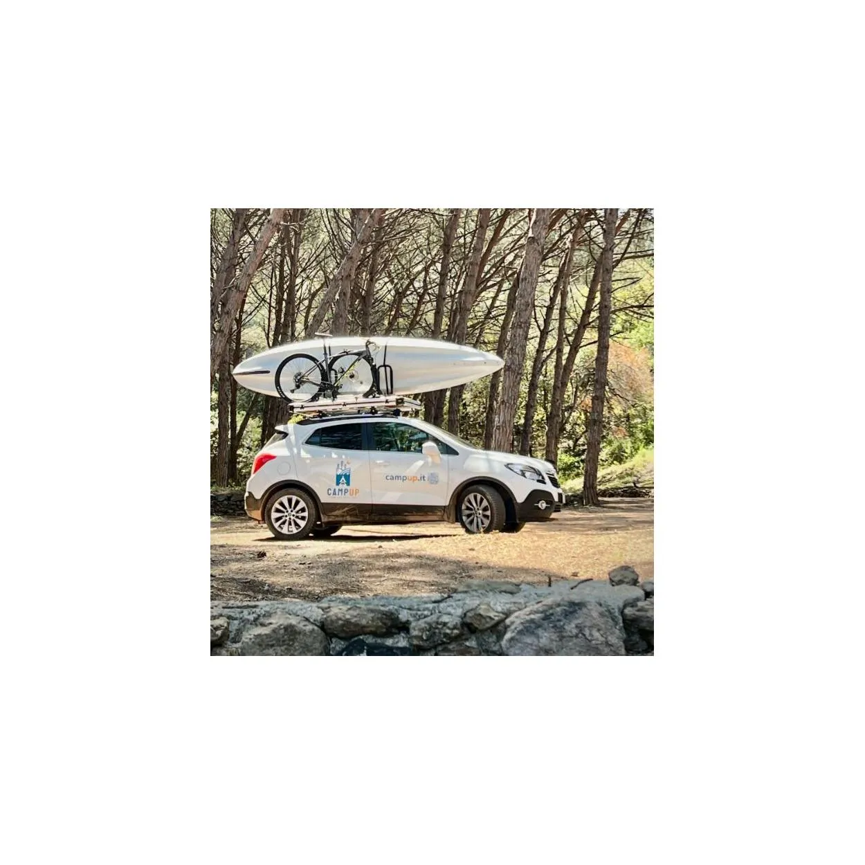 CampUp Karma base multiuso per tetto auto
