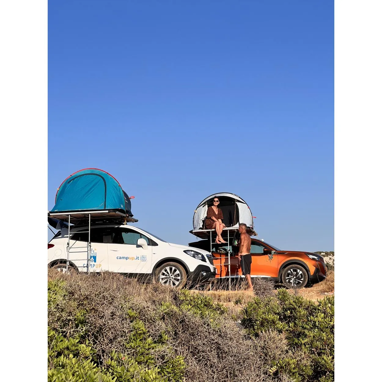 CampUp Karma base multiuso per tetto auto