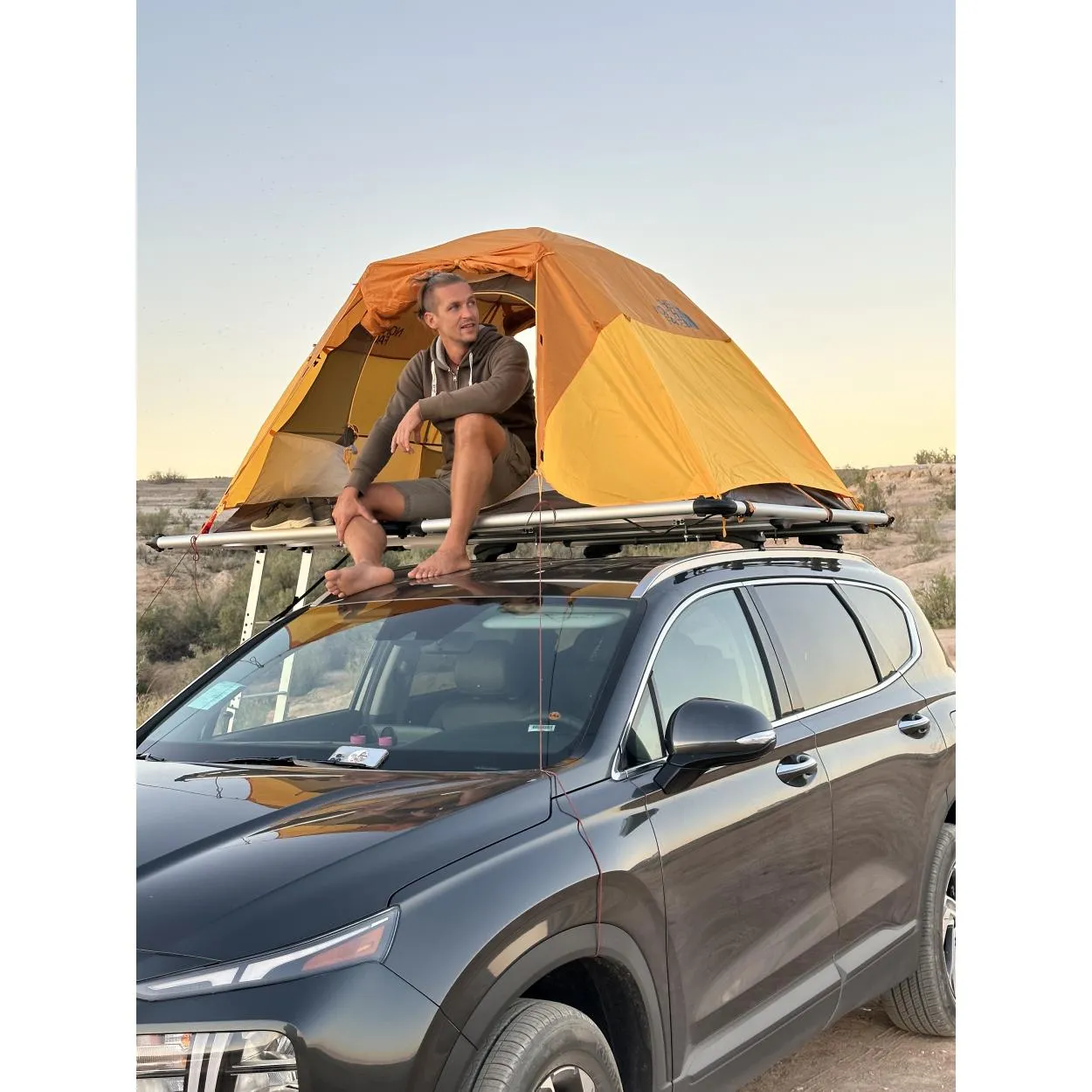 CampUp Karma base multiuso per tetto auto