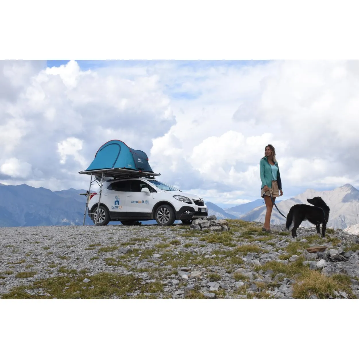 CampUp Karma base multiuso per tetto auto