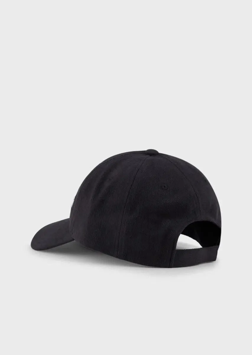 Cappello da baseball ricamo Emporio Armani a rilievo