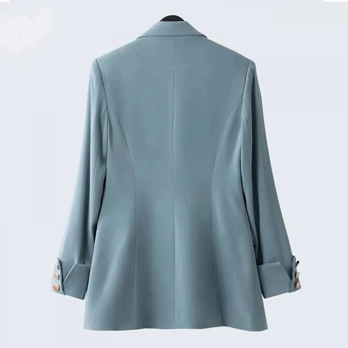 Cappotto blazer da donna primavera autunno Cappotto manica lunga doppio petto Giacche eleganti Cappotto da donna Blazer da lavor
