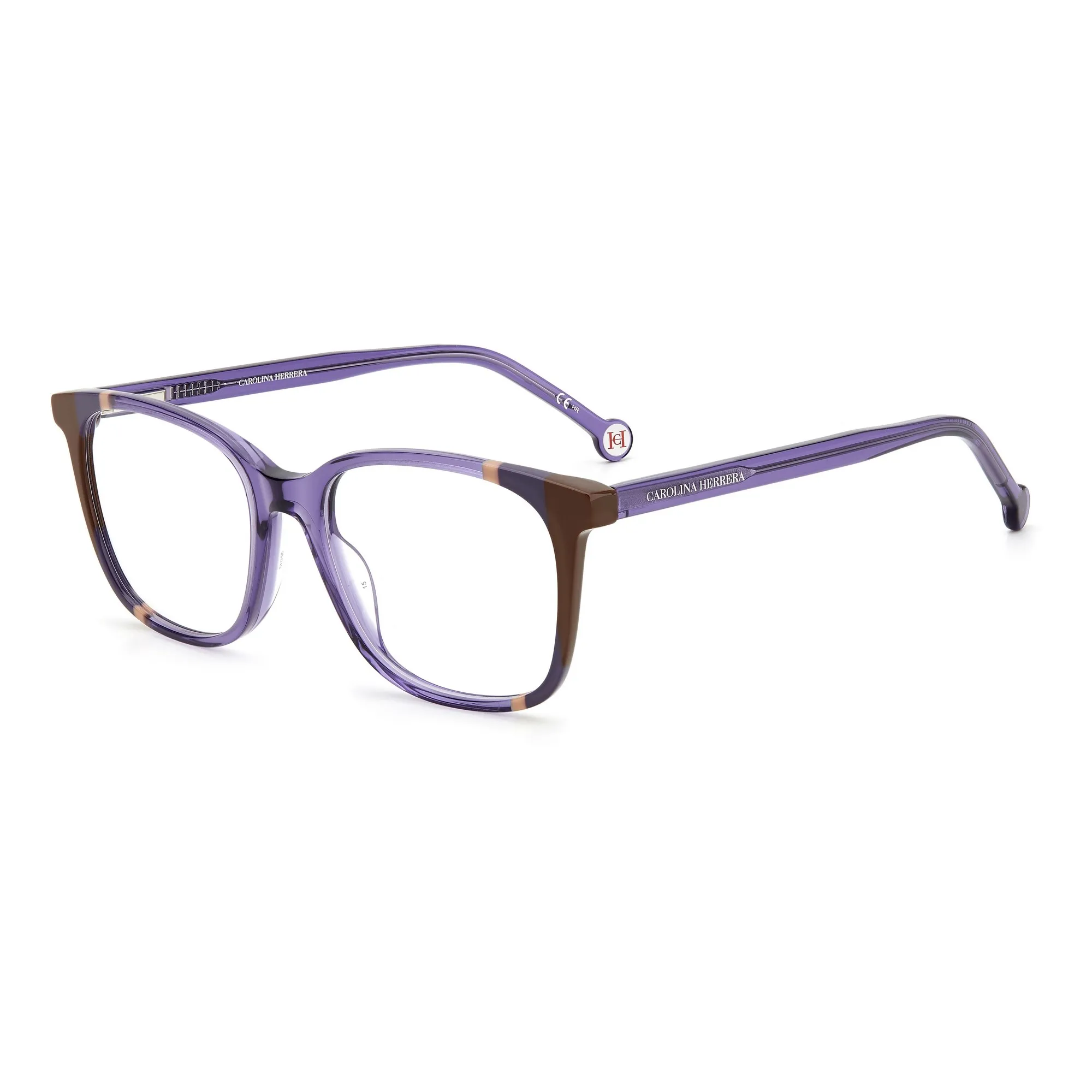   Carolina Herrera CH 0065 - E53 Marrone Violaceo | Occhiale Da Vista Donna 