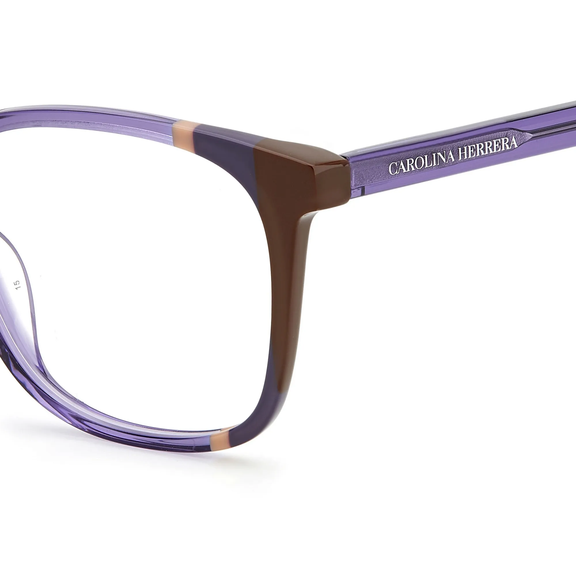   Carolina Herrera CH 0065 - E53 Marrone Violaceo | Occhiale Da Vista Donna 