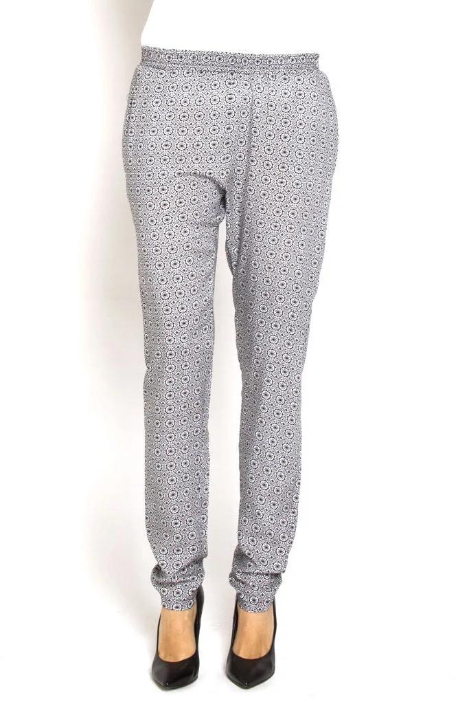 Carrera  ---------    ------------Pantalone fluido modello t771 - Geometrie