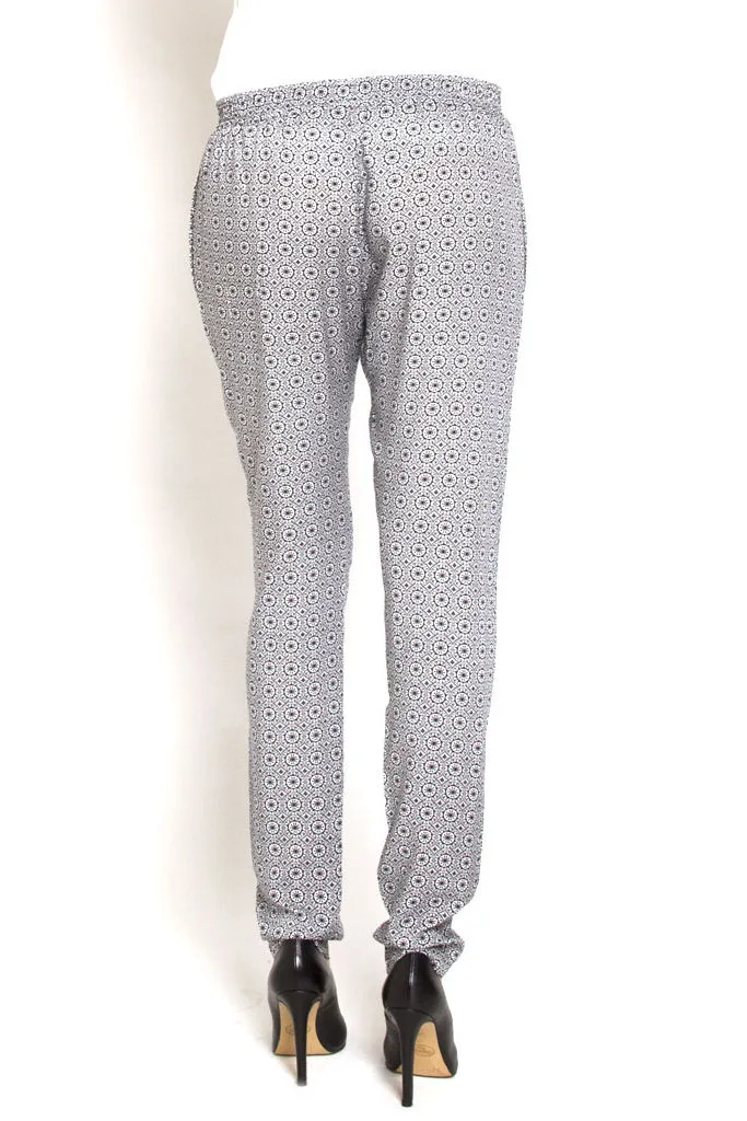 Carrera  ---------    ------------Pantalone fluido modello t771 - Geometrie