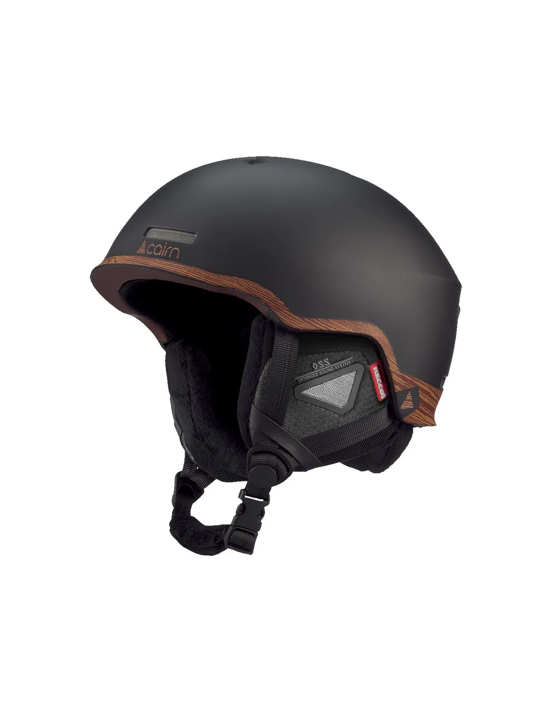 Casco da sci Cairn Centaure Rescue Mat Black Wood