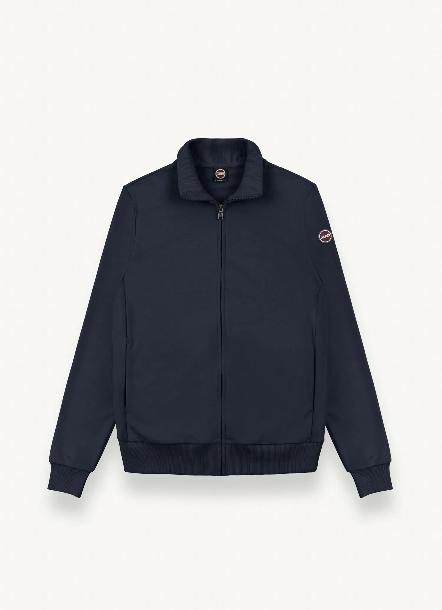 Casual full-zip sweatshirt