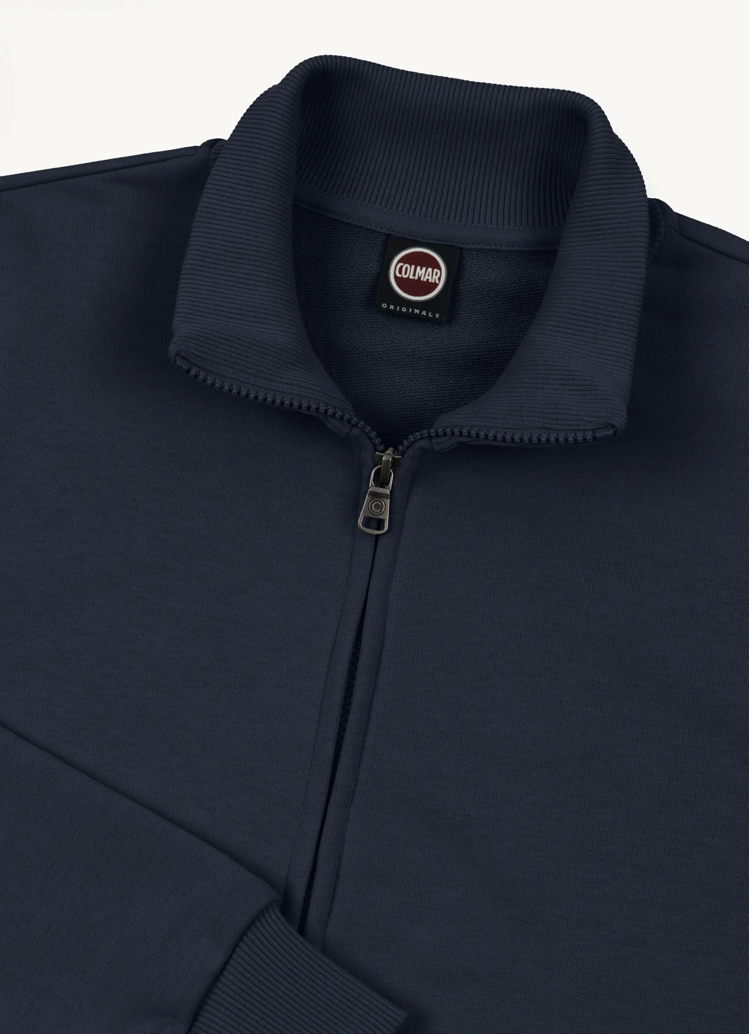 Casual full-zip sweatshirt
