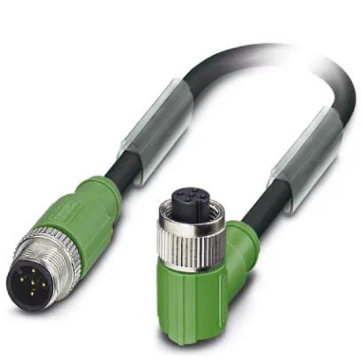 Cavo per attuatore o sensore Phoenix Contact 5 cond. M12 Maschio / M12 Femmina, L. 600mm
