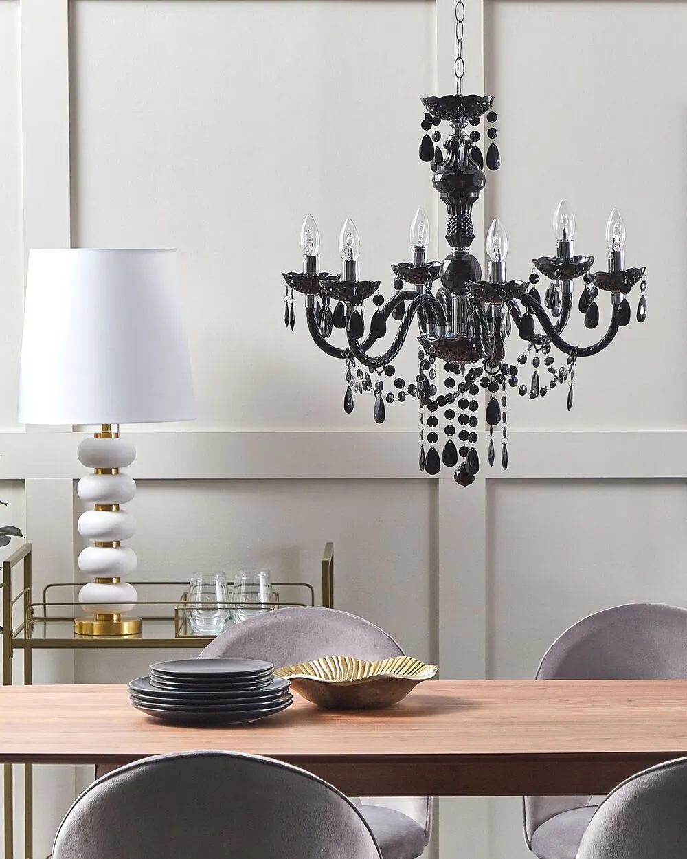 Chandelier KALANG L Black