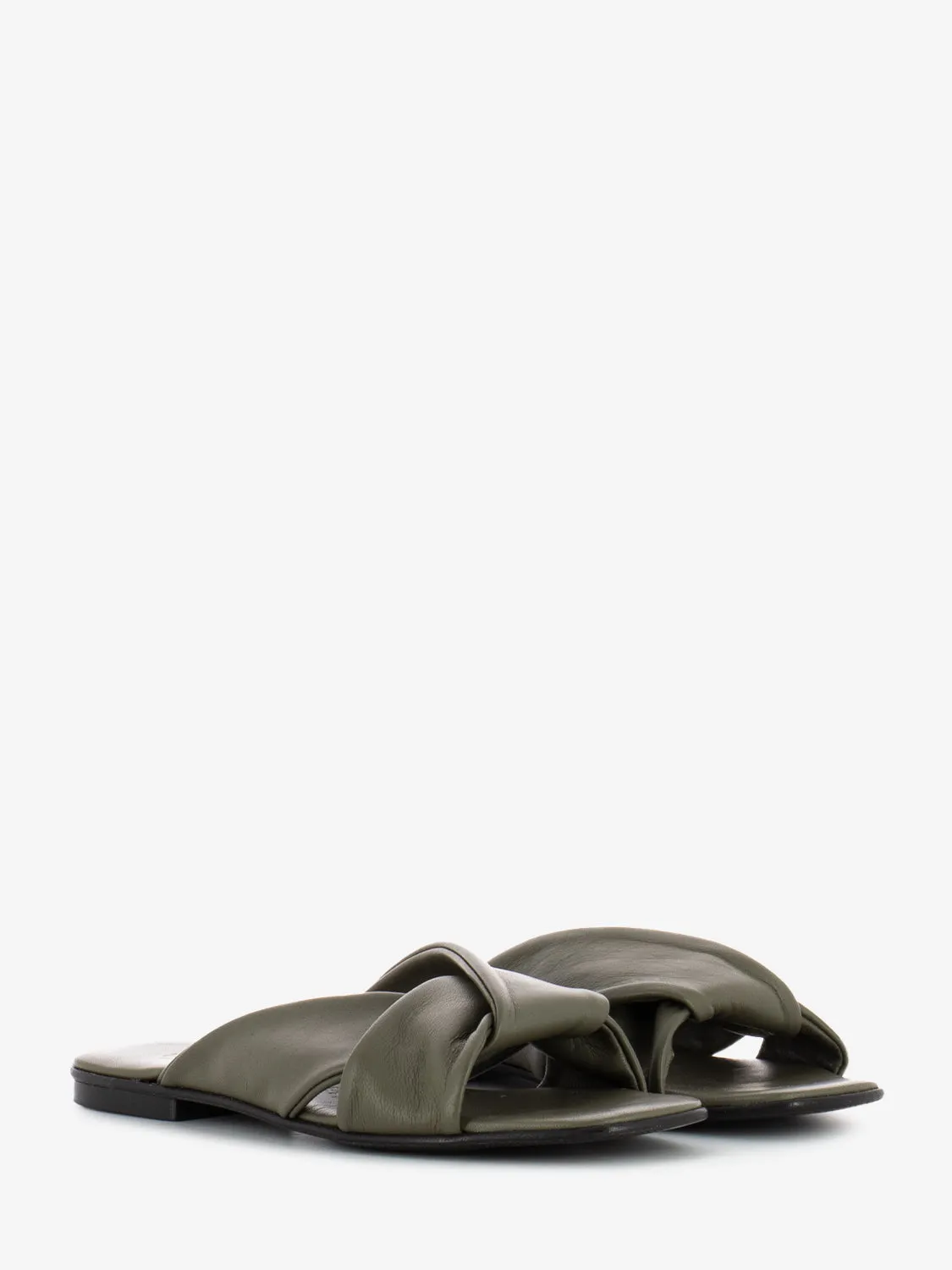 Ciabatta in nappa militare