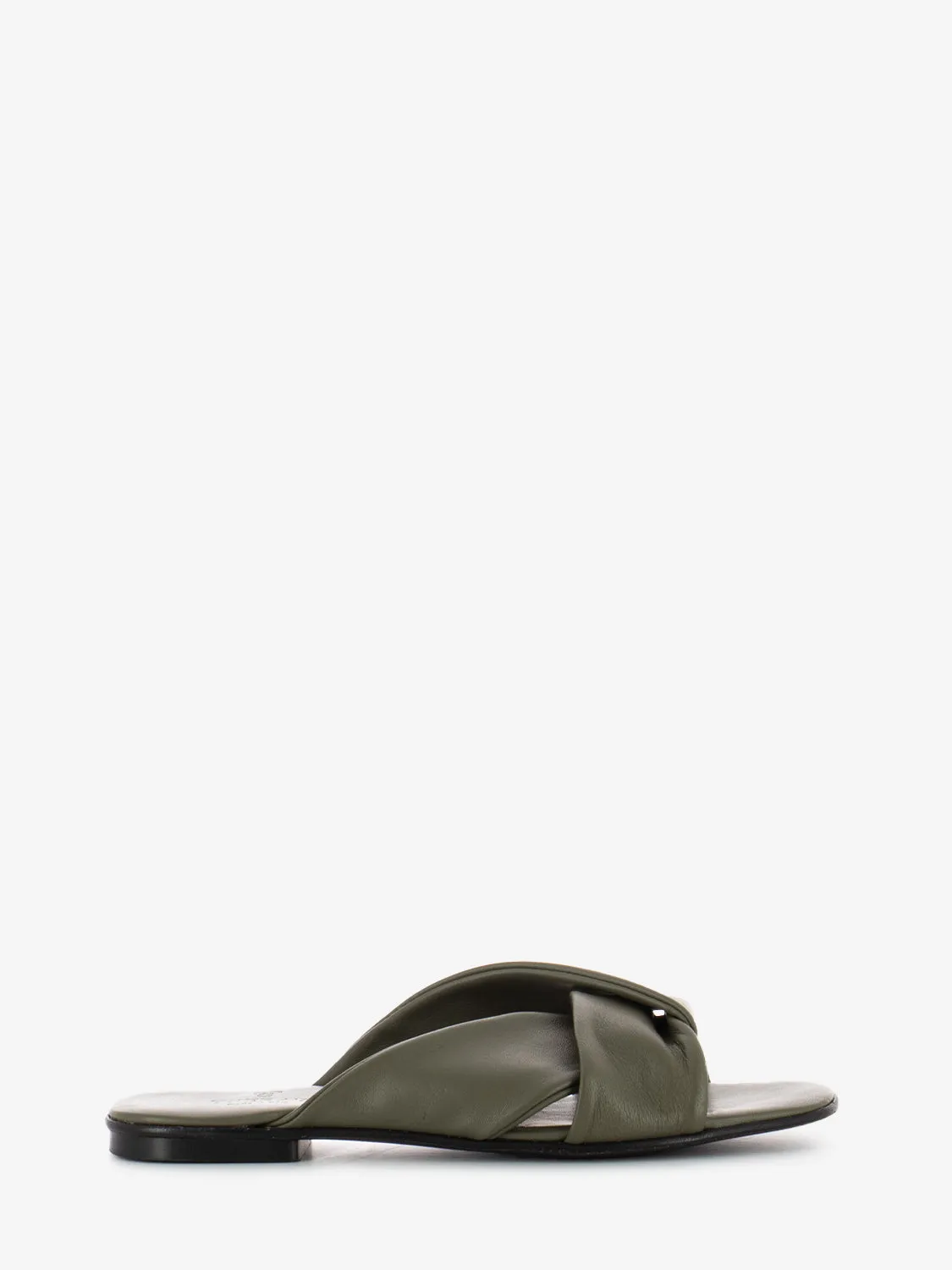 Ciabatta in nappa militare