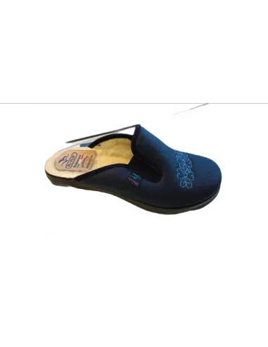 Ciabatta pantofola FLY FLOT 2 elastici  KL Lana blu