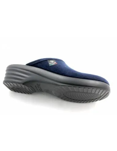 Ciabatta pantofola Fly Flot L8 P17 PD  PLANTARE ANATOMICO lana blu
