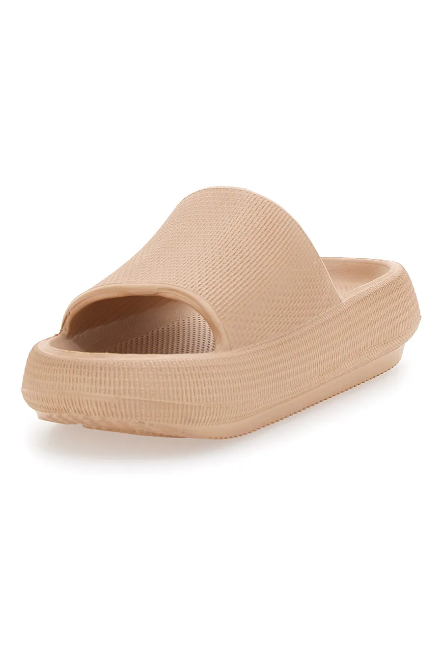 Ciabatte Biege Con Suola Chunky 2T2L 01