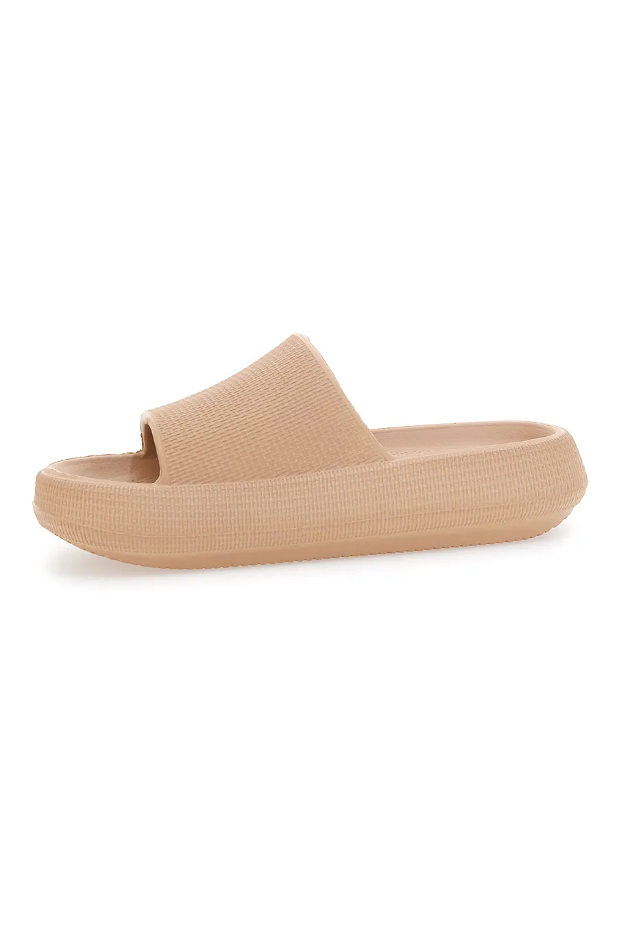 Ciabatte Biege Con Suola Chunky 2T2L 01
