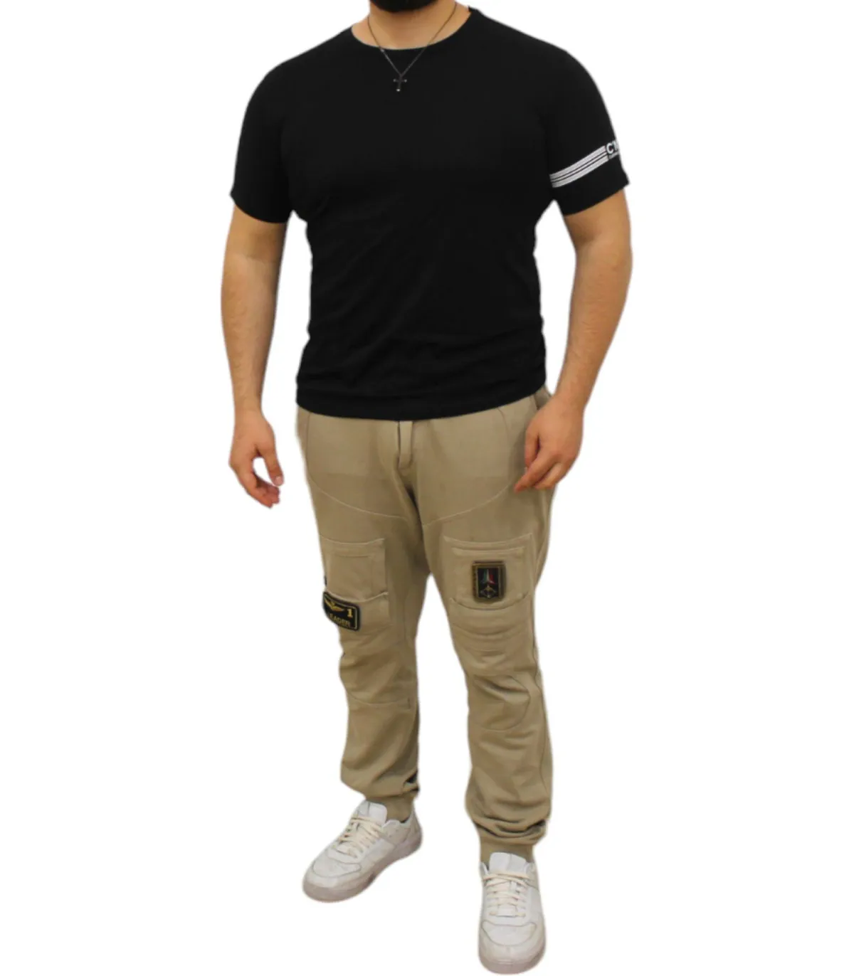 C'N'C Costume National Uomo T-Shirt Manica Corta