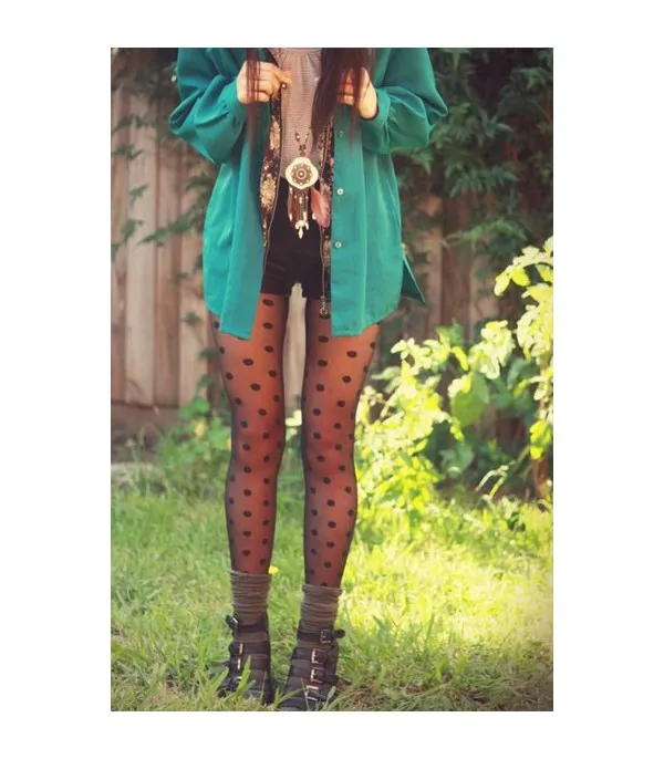 Collant big pois