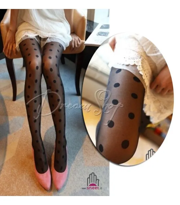 Collant big pois