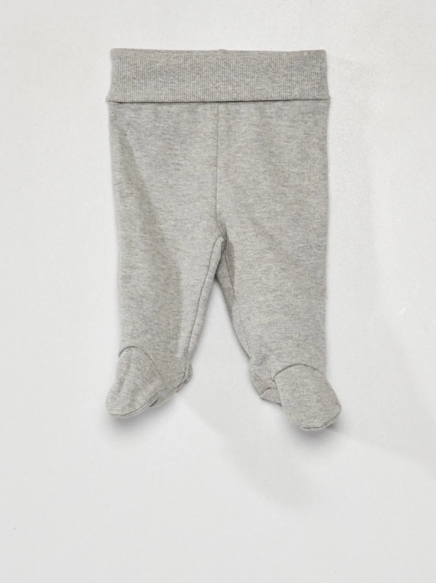 Completo body + leggings + cuffietta 3 pezzi - GRIGIO