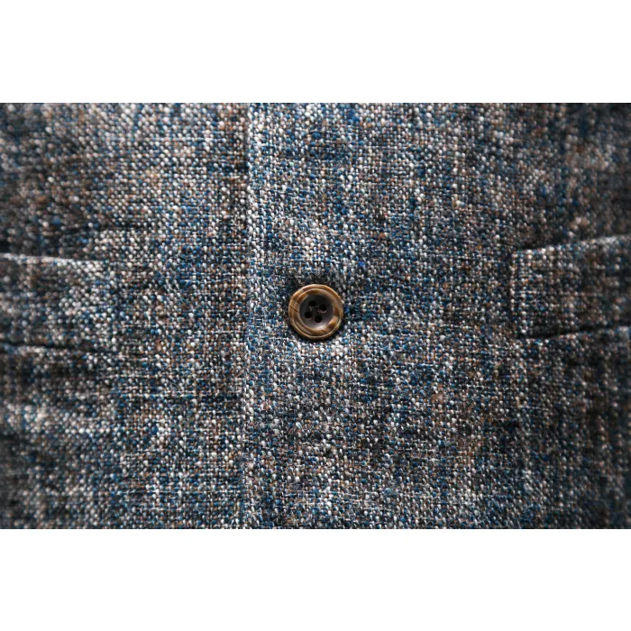 Costume in tweed 3 pezzi Henk ter Horst Blu