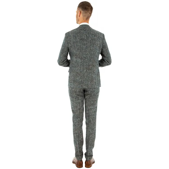 Costume in tweed 3 pezzi Henk ter Horst Blu