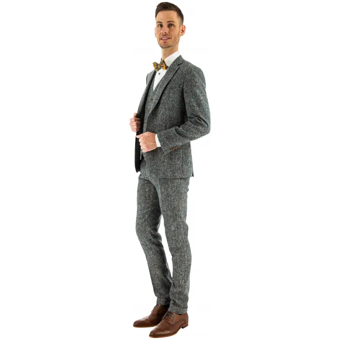 Costume in tweed 3 pezzi Henk ter Horst Blu