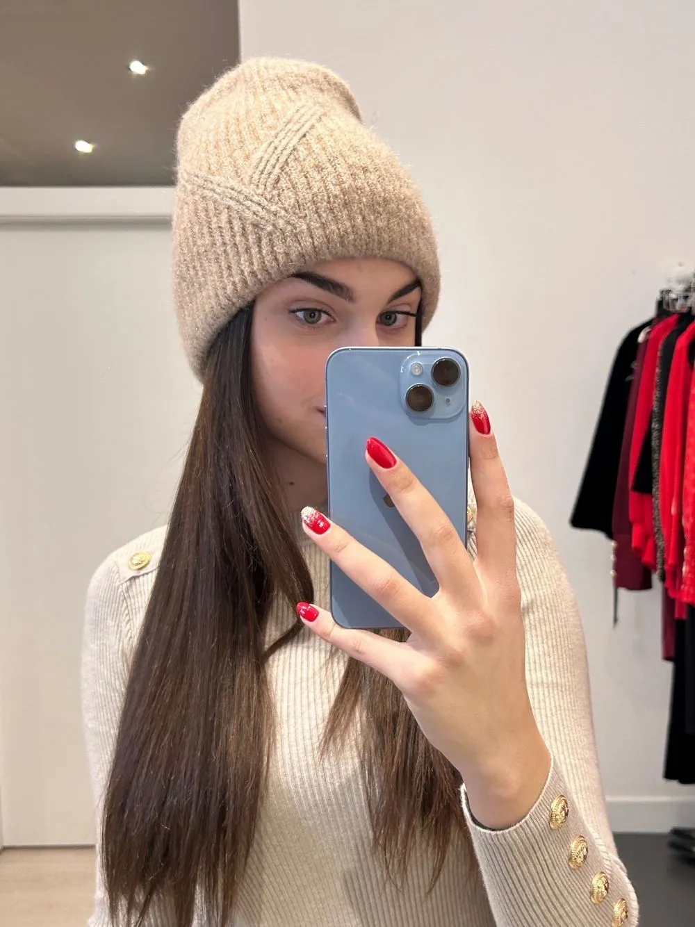 Cuffia donna lurex