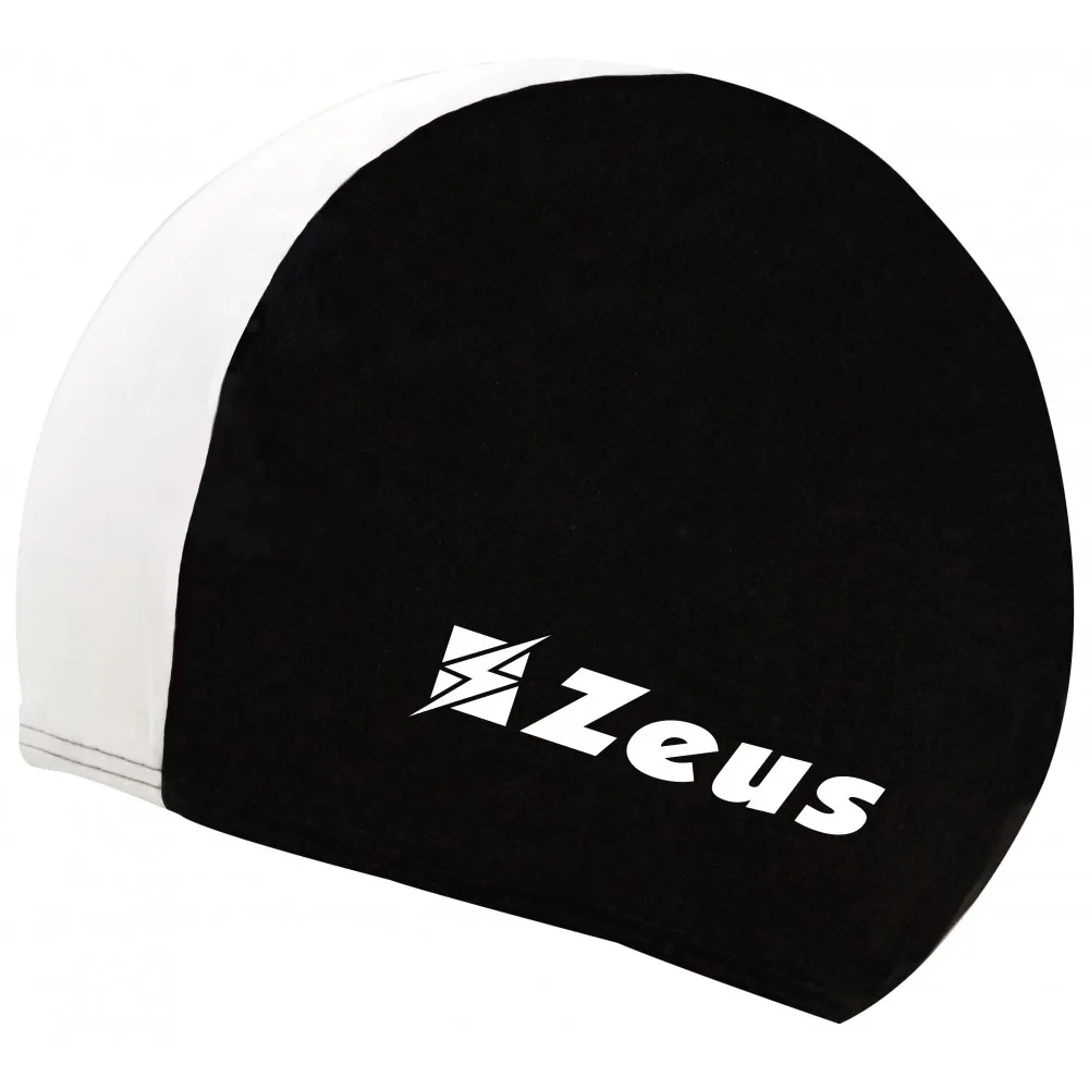 CUFFIA NUOTO EKO NERO/BIANCO ZEUS SPORT