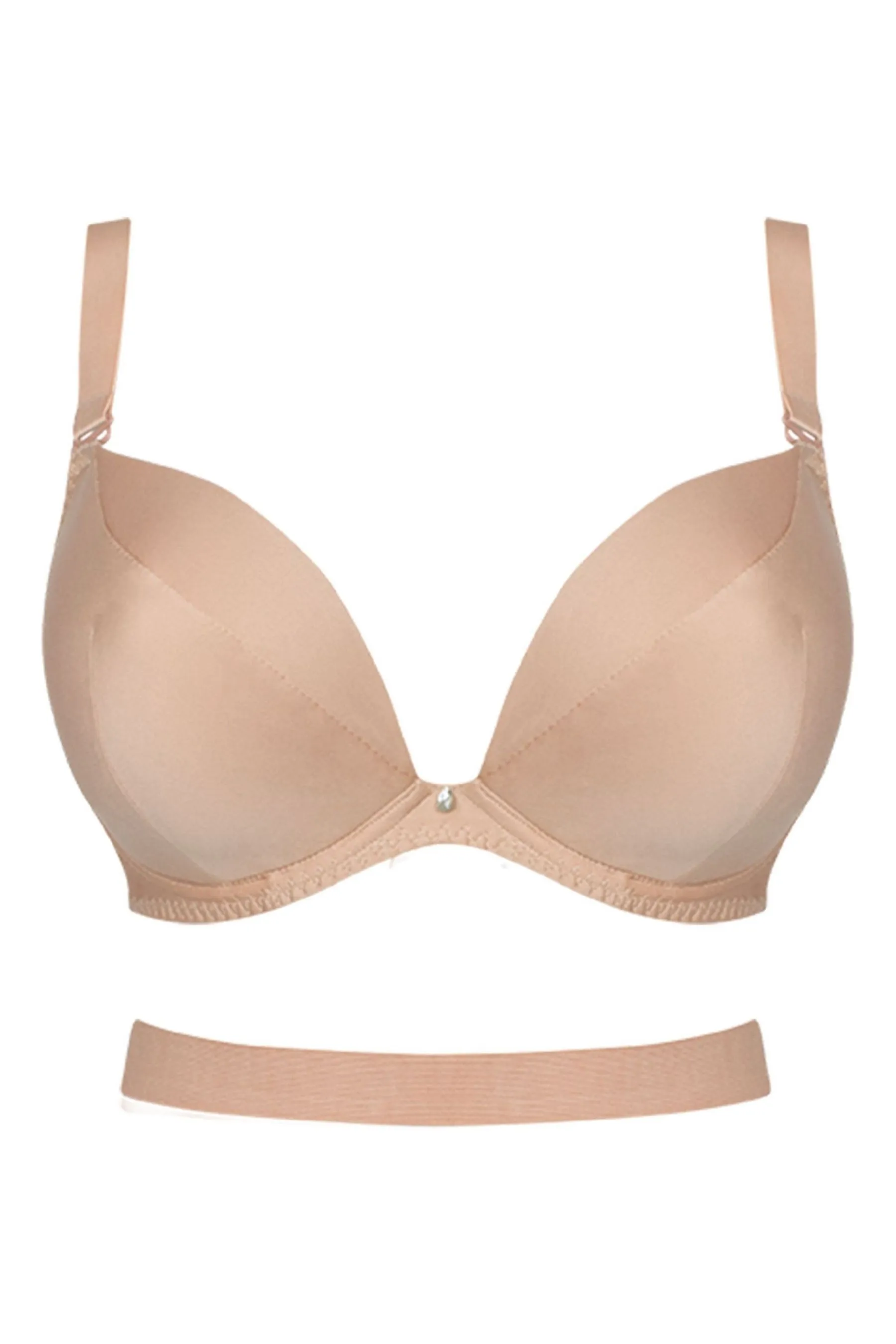 Curvy Kate - Superplungo - Reggiseno imbottito multiposizione con scollo profondo