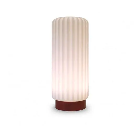 Dentelles 29 Lampada da Tavolo Portatile Ø12 Terra - Atelier Pierre | Acquista online