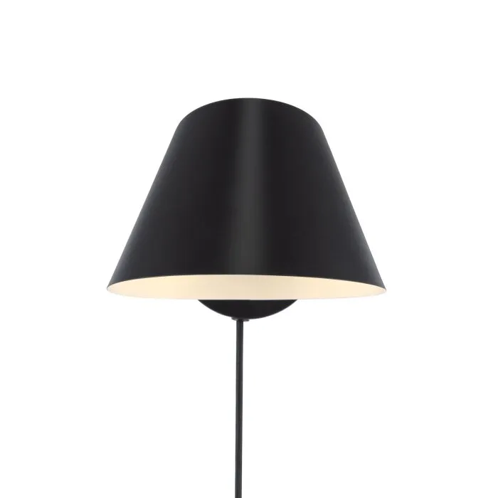 Design For The People by Nordlux STAY Applique Nero, 1-Luce