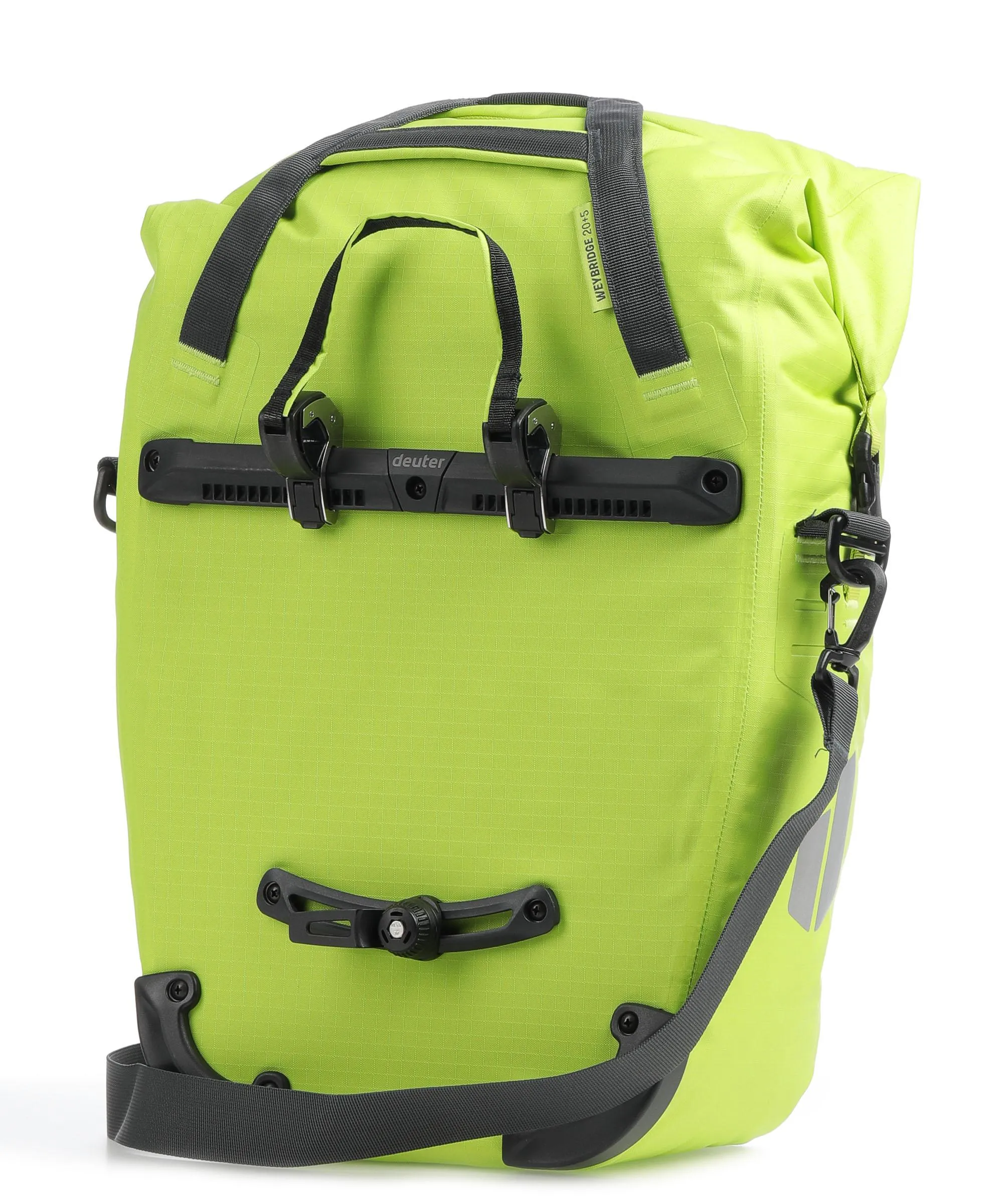  Deuter Weybridge 20+5 Borsa per portapacchi poliammide giallo verde  