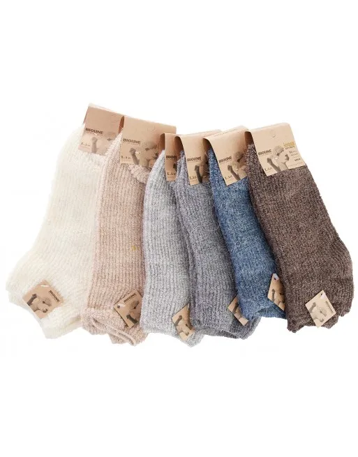 DOLLY CALZA BABBUCCIA IN LANA ALPACA BIOLINE
