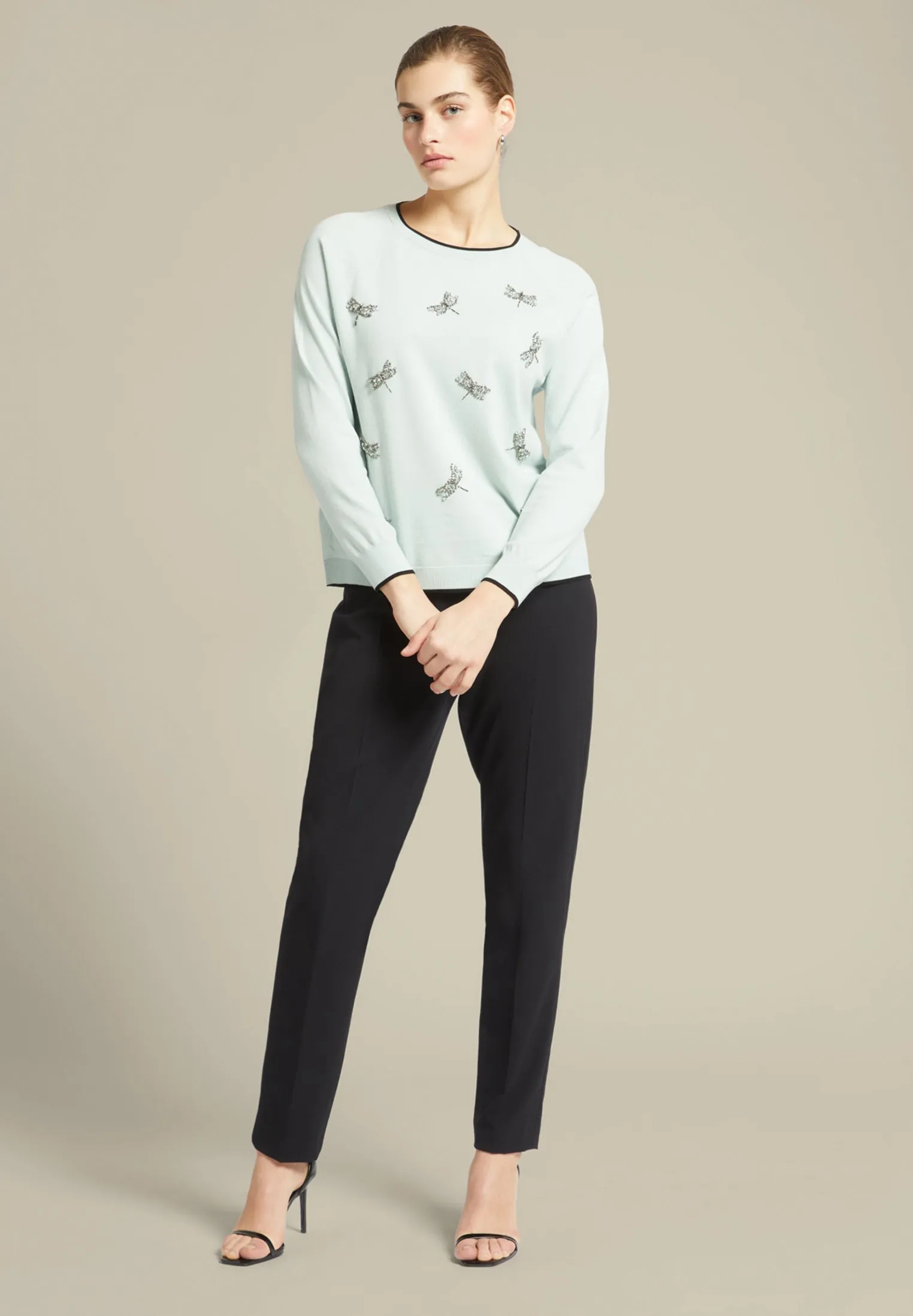 DRITTI IN STRETCH - Pantaloni