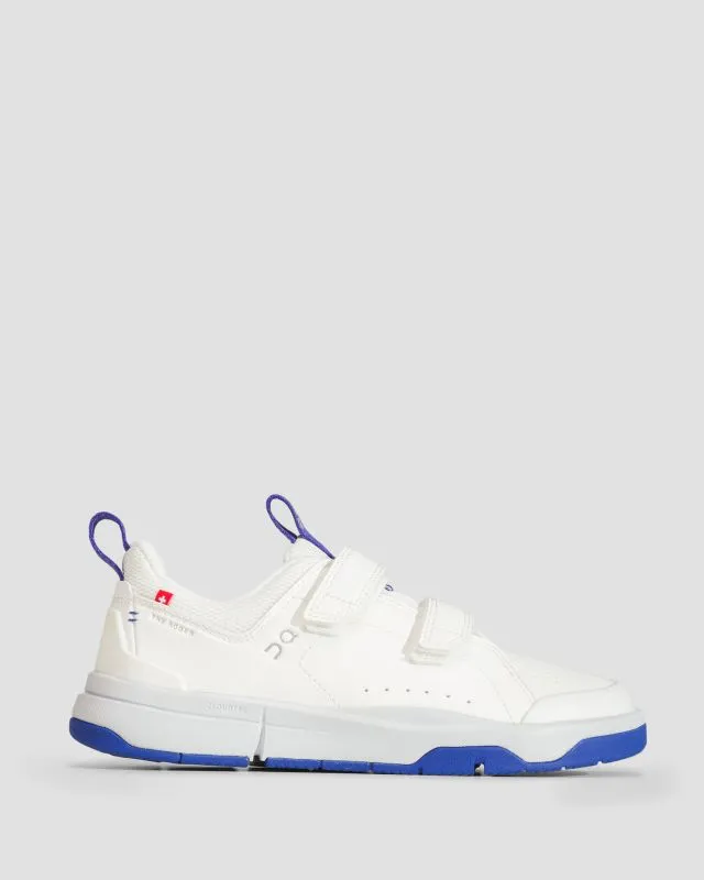 Dziecięce buty sportowe On Running The Roger Kids 3KE10010629-white-indigo