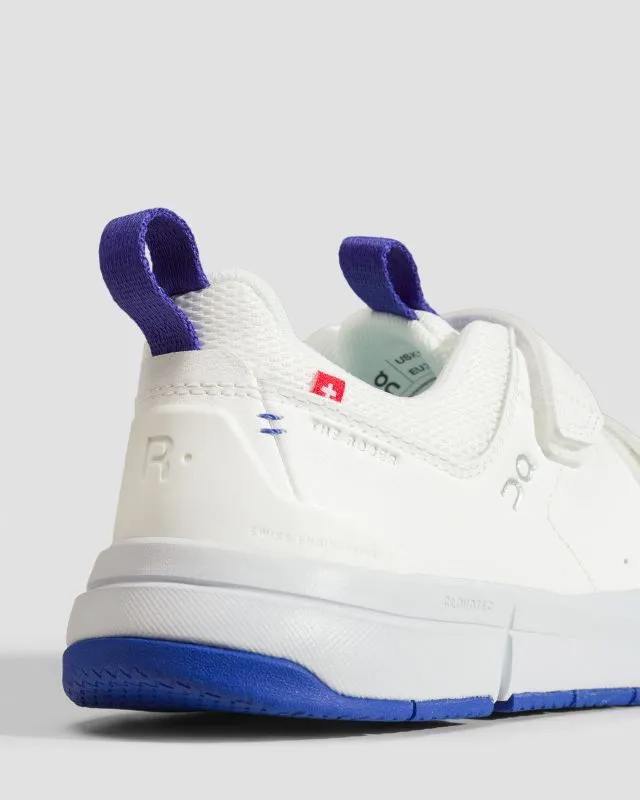 Dziecięce buty sportowe On Running The Roger Kids 3KE10010629-white-indigo