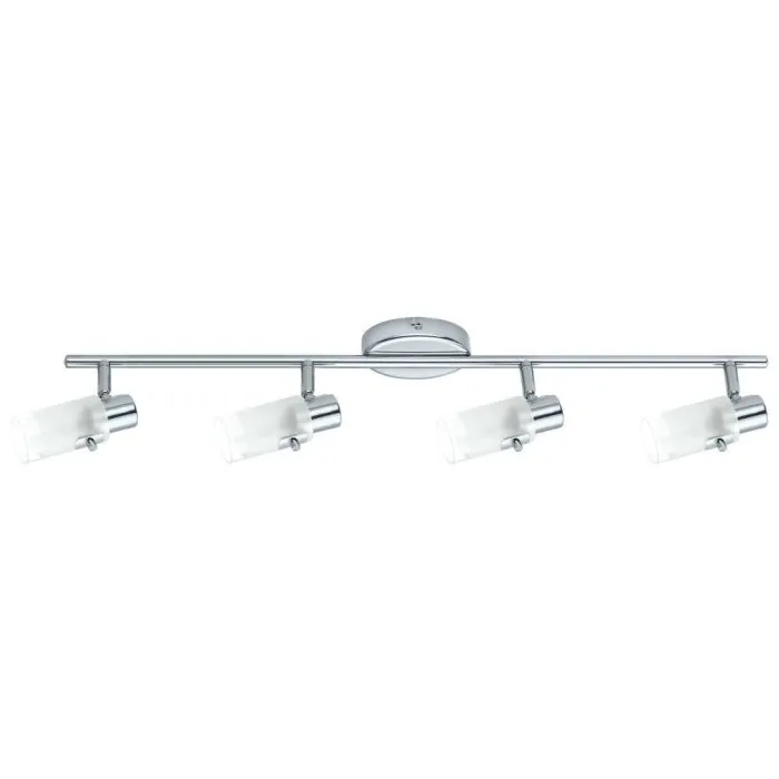 Eglo ORVIETO Plafoniera LED Cromo, 4-Luci