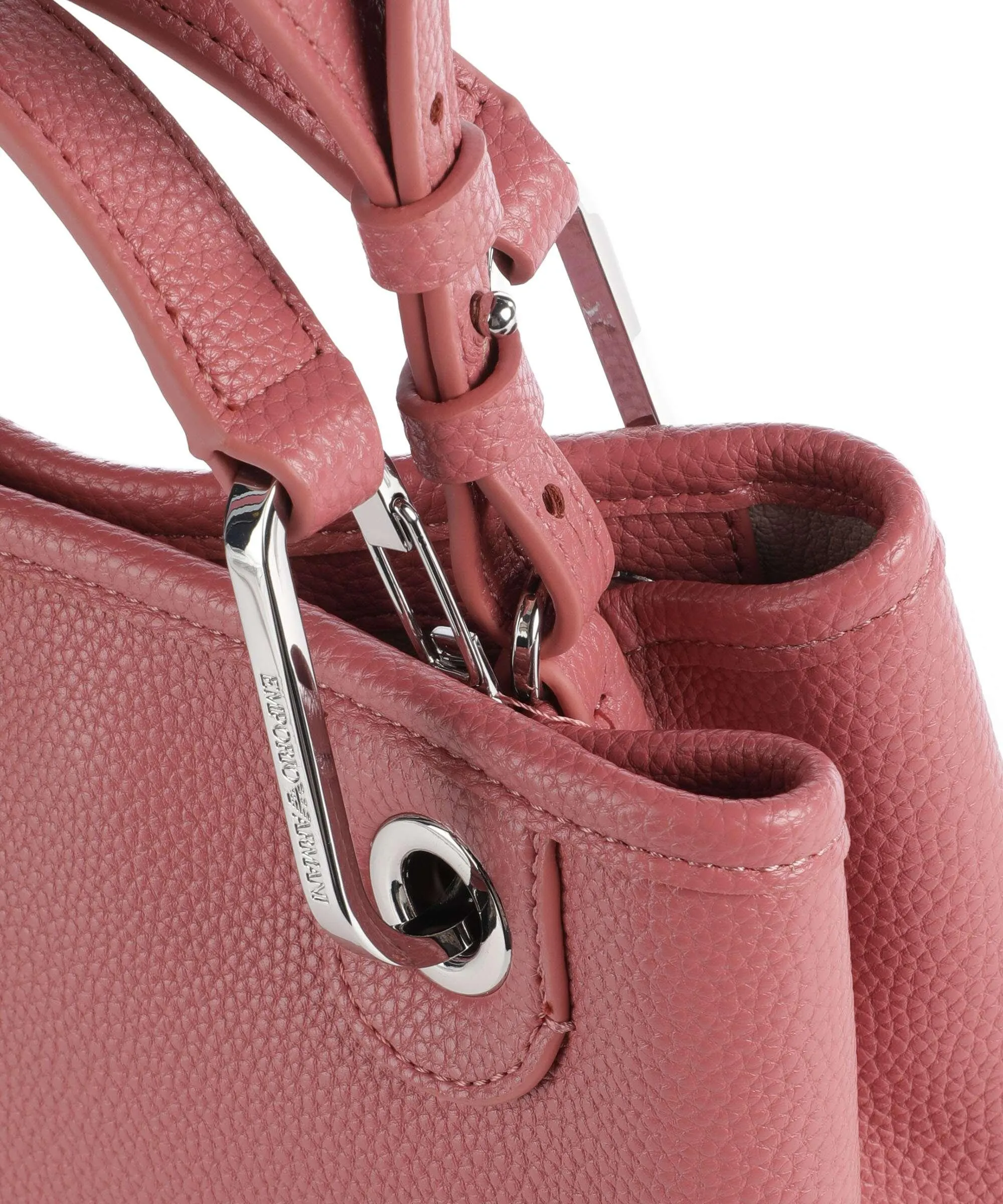  Emporio Armani My EA Borsa a mano pelle sintetica corallo  