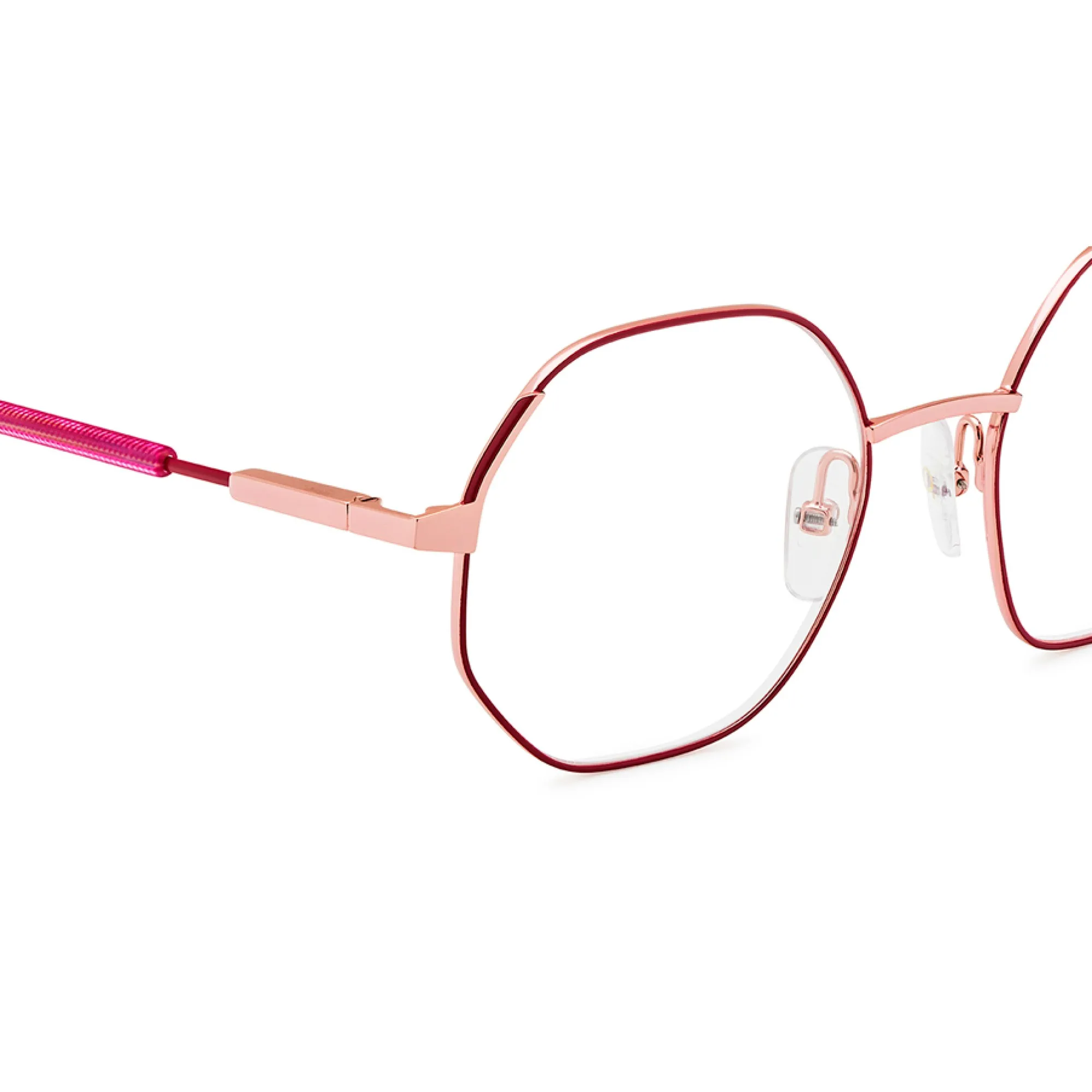   Etnia Barcelona MORGANITE - FUPG Oro Rosa Fucsia | Occhiale Da Vista Donna 