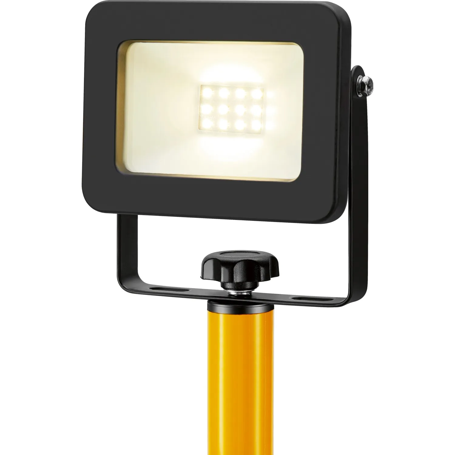 Faro da cantiere LED con treppiede 10 W 850 lm 4000 K IP65