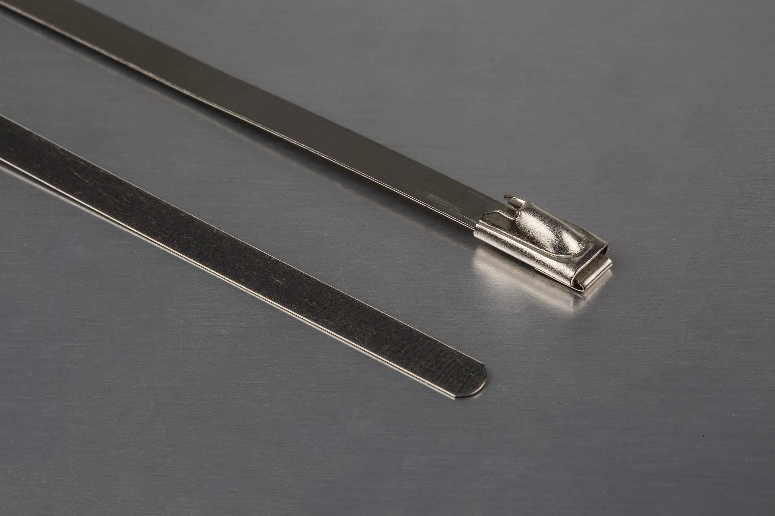 Fascette fermacavi RS PRO in Acciaio inossidabile 316, 200mm x 4,6 mm, col. metallico
