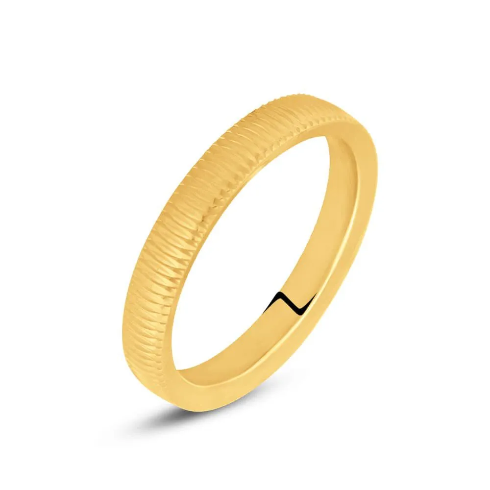 Fede Comoda Leggera Squadrata 3 mm Oro Giallo 375/1000 1422664