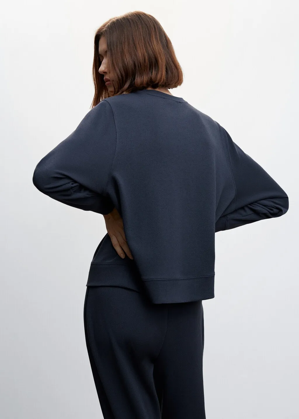 Felpa basic piqué
