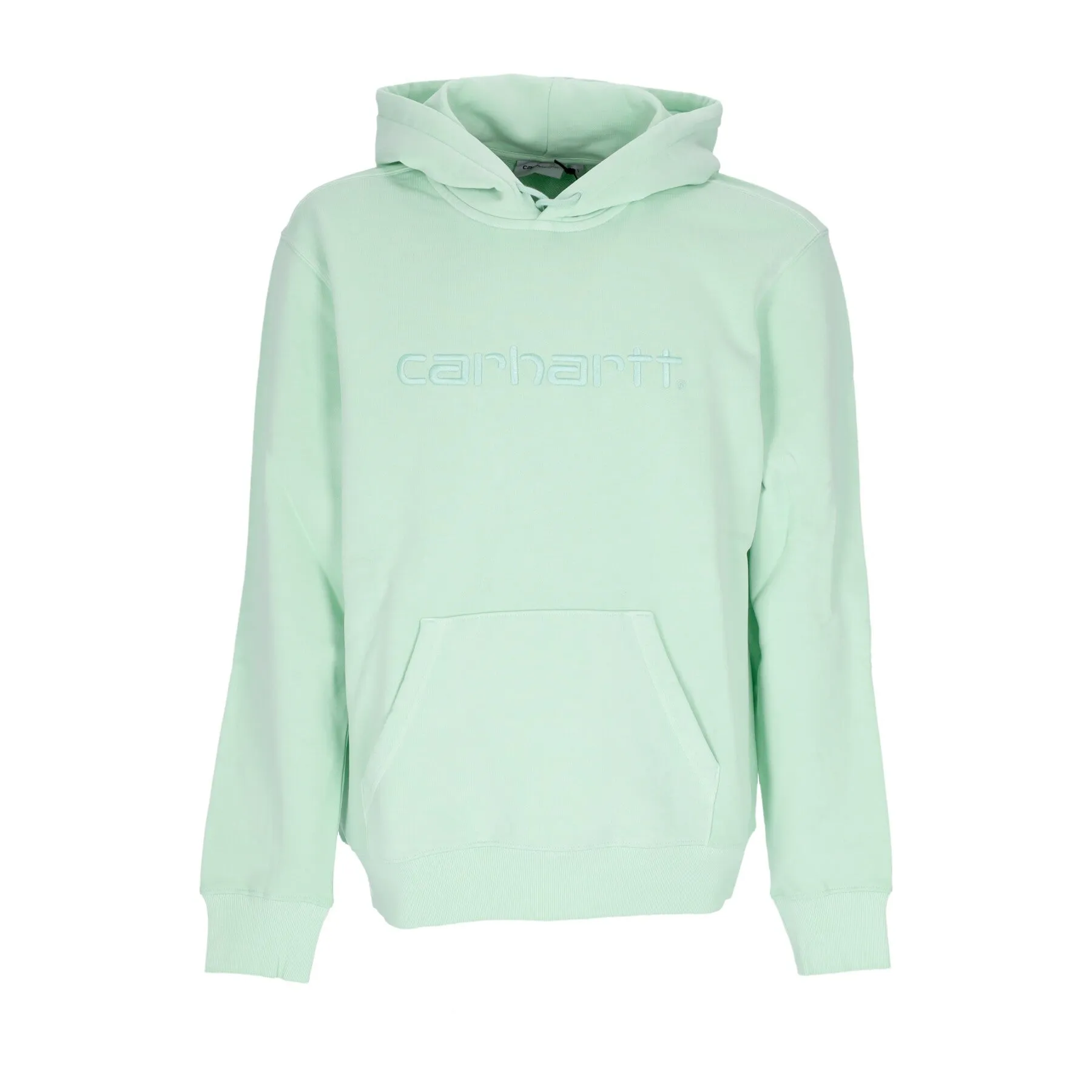 Felpa Leggera Cappuccio Uomo Duster Hoodie Pale Spearmint