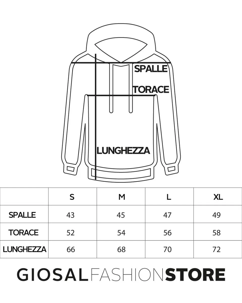 Felpa Uomo Girocollo Rosso Maglia Con Stampa Croce Tie Dye GIOSAL-F2901A